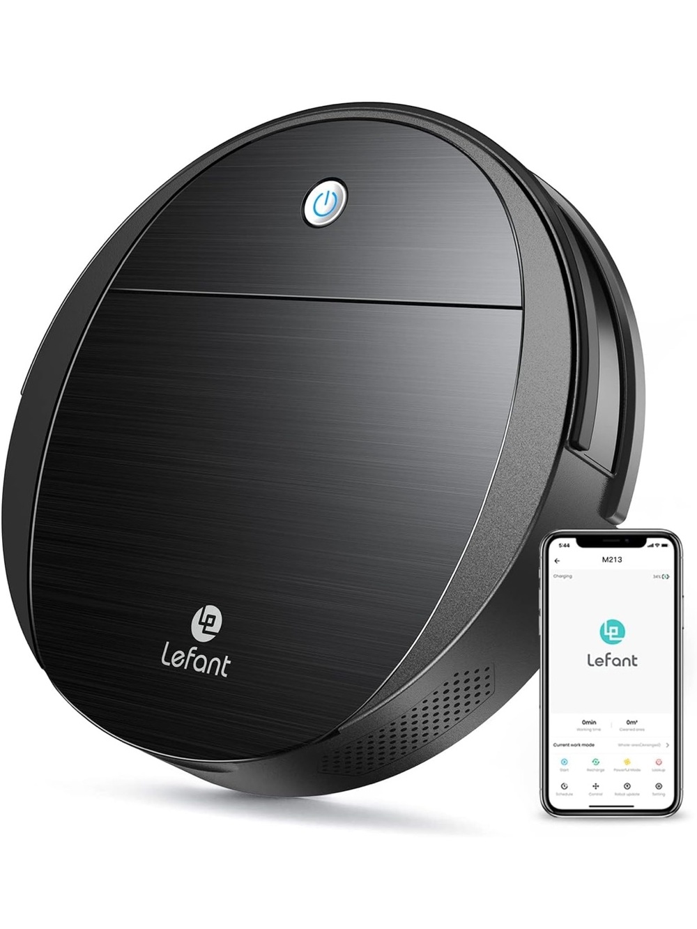 NEW Lefant M213 Robot Vacuum & Mop | WiFi App | Alexa | Hard Floors & Carpet